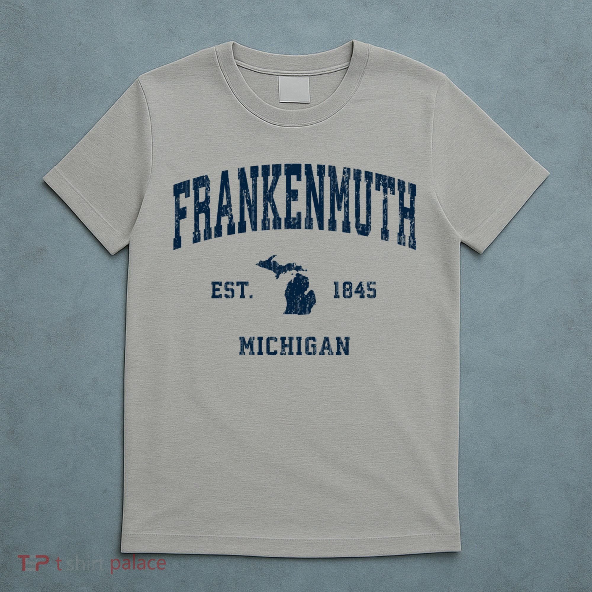 Frankenmuth Michigan Mi Vintage Athletic T-Shirt
