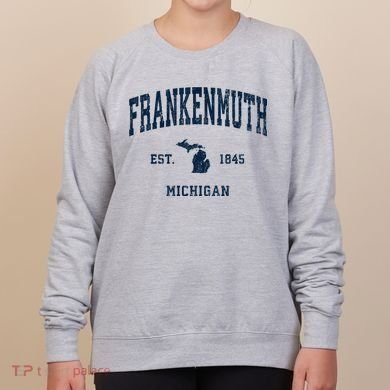 Frankenmuth Michigan Mi Vintage Athletic Women's Sweatshirt