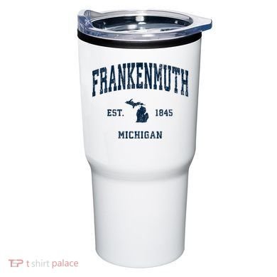 Frankenmuth Michigan Mi Vintage Athletic Tumbler