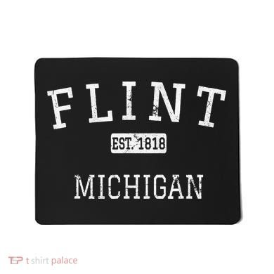 Flint Michigan MI Vintage Mousepad