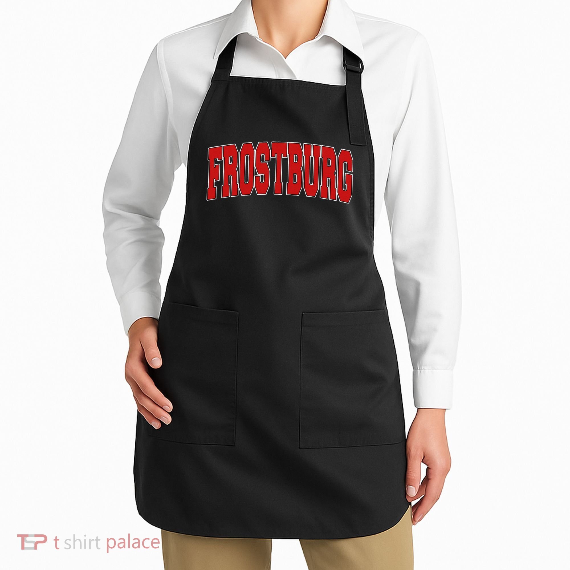 Frostburg Md Maryland Varsity Style Usa Apron