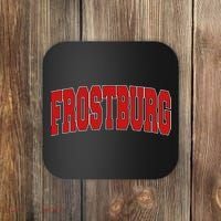 Frostburg Md Maryland Varsity Style Usa Coaster thumb 0