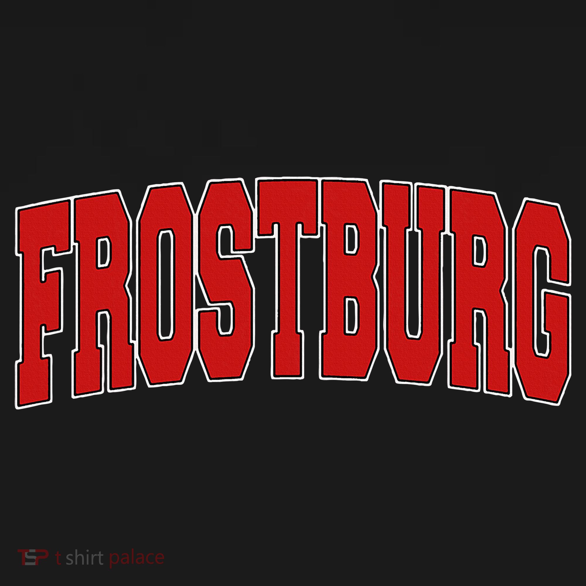 Frostburg Md Maryland Varsity Style Usa Coaster