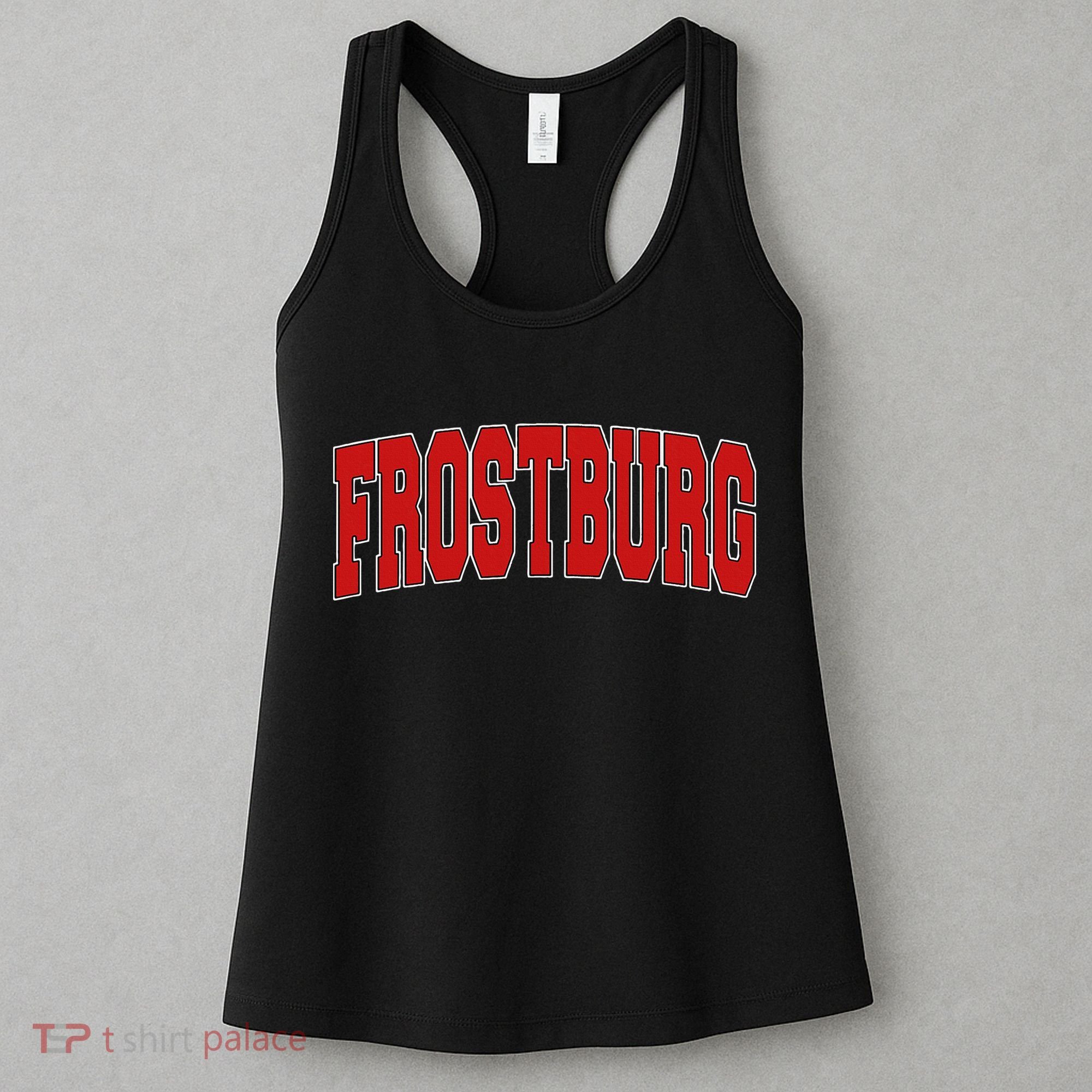 Frostburg Md Maryland Varsity Style Usa Women's Tank Top