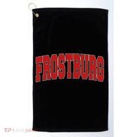 Frostburg Md Maryland Varsity Style Usa Golf Towel thumb 0