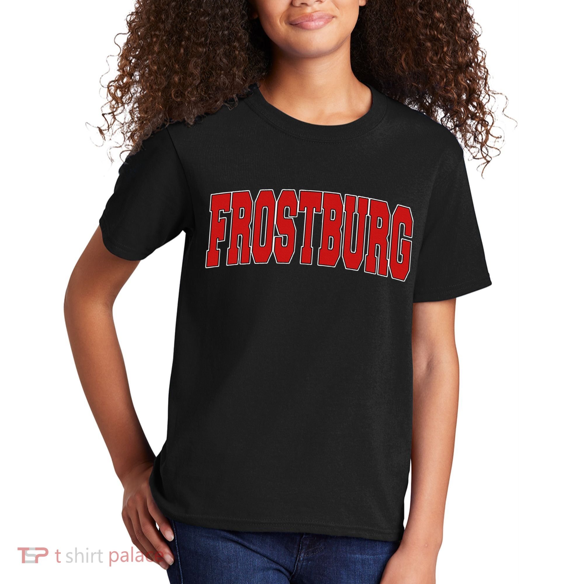 Frostburg Md Maryland Varsity Style Usa Kids T-Shirt