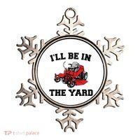 Funny Mower Mowing Yard Landscaping ILl Be In The Yard Ornament thumb 0