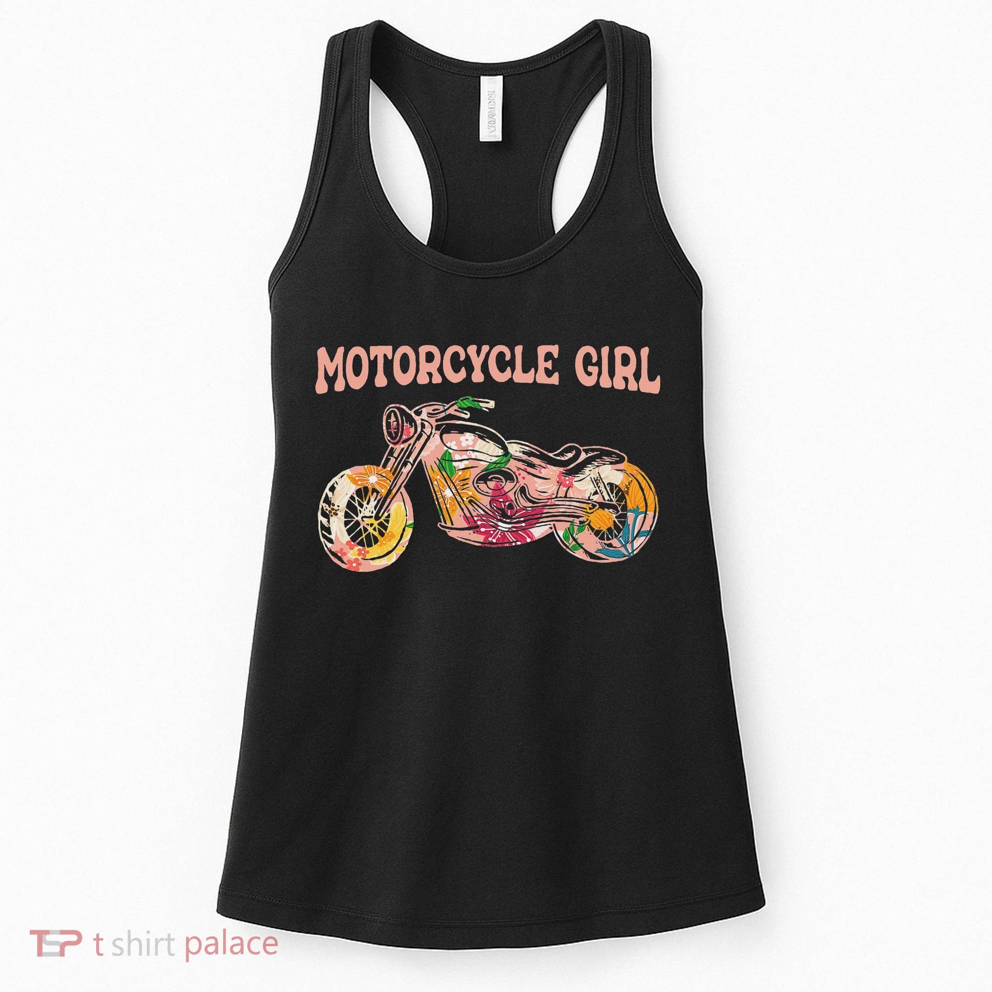 Funny Motorcycle Motorbike Fan Motorcycle Girl Women's Tank Top