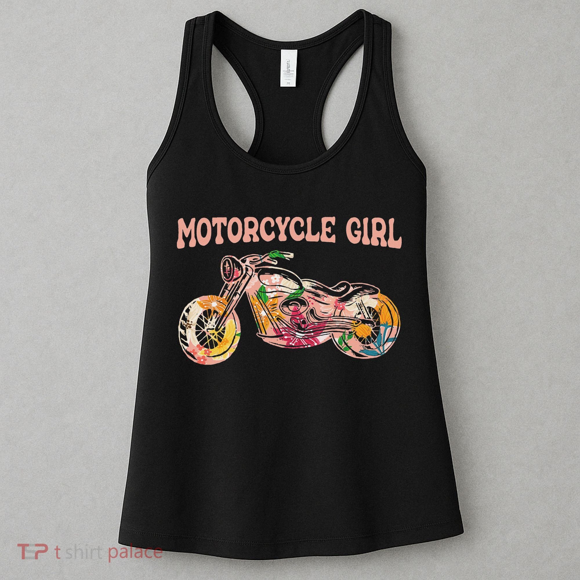 Funny Motorcycle Motorbike Fan Motorcycle Girl Women's Tank Top