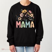 Floral Mama Mothers Day Wildflowers Women's Sweatshirt thumb 0