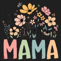 Floral Mama Mothers Day Wildflowers Women's Sweatshirt thumb 2