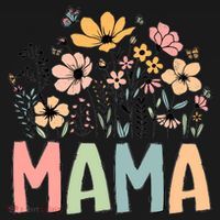 Floral Mama Mothers Day Wildflowers Tote Bag thumb 4