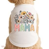 Floral Mama Mothers Day Wildflowers Doggie Tank thumb 0