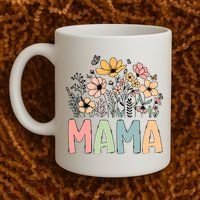 Floral Mama Mothers Day Wildflowers Coffee Mug thumb 2