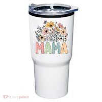 Floral Mama Mothers Day Wildflowers Tumbler thumb 0