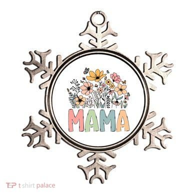 Floral Mama Mothers Day Wildflowers Ornament