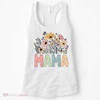 Floral Mama Mothers Day Wildflowers Women's Tank Top thumb 0