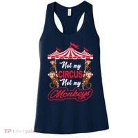 Funny Monkey Not My Circus Not My Monkeys Women's Tank Top thumb 0
