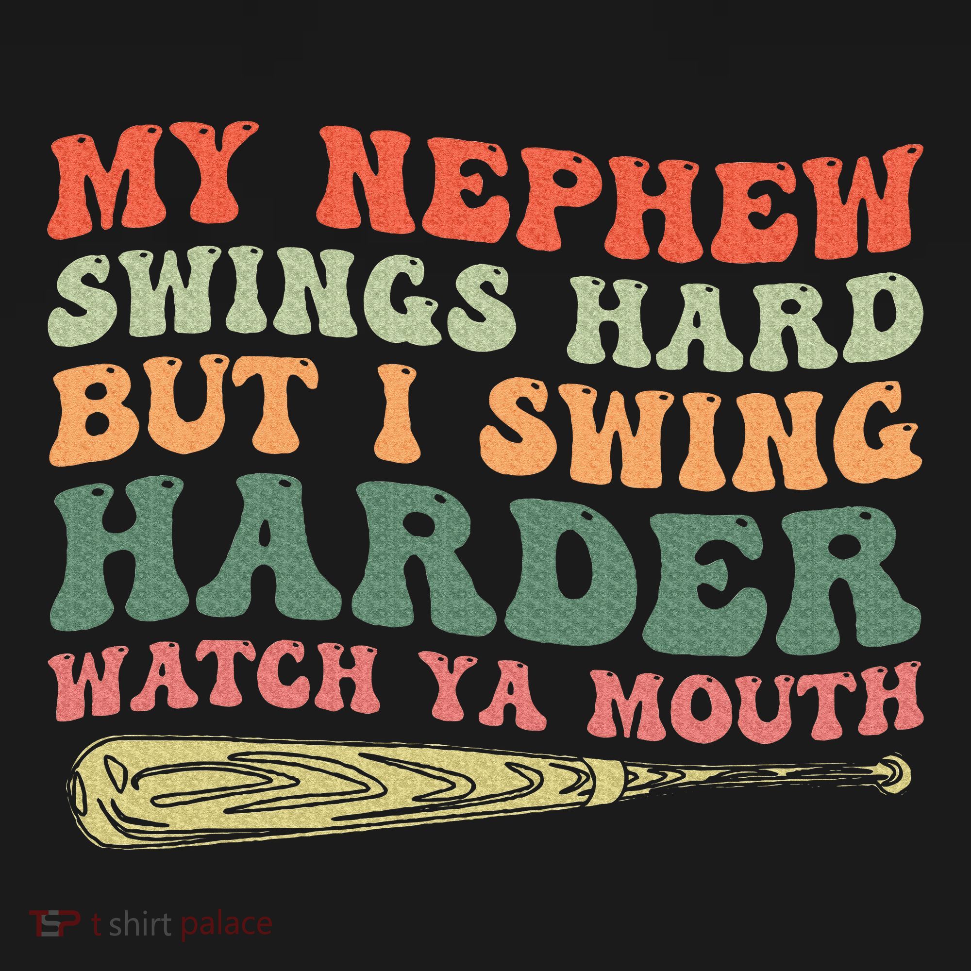 Funny My Nephew Swings Hard But I Swing Women's Hoodie