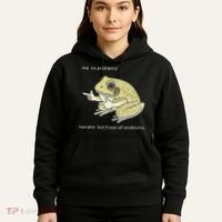 Frog Me No Problemo Narrator But It Was All Problemo Hoodie thumb 5