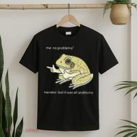 Frog Me No Problemo Narrator But It Was All Problemo T-Shirt thumb 2