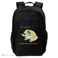 Frog Me No Problemo Narrator But It Was All Problemo Backpack thumb 0