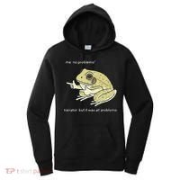 Frog Me No Problemo Narrator But It Was All Problemo Women's Hoodie thumb 0