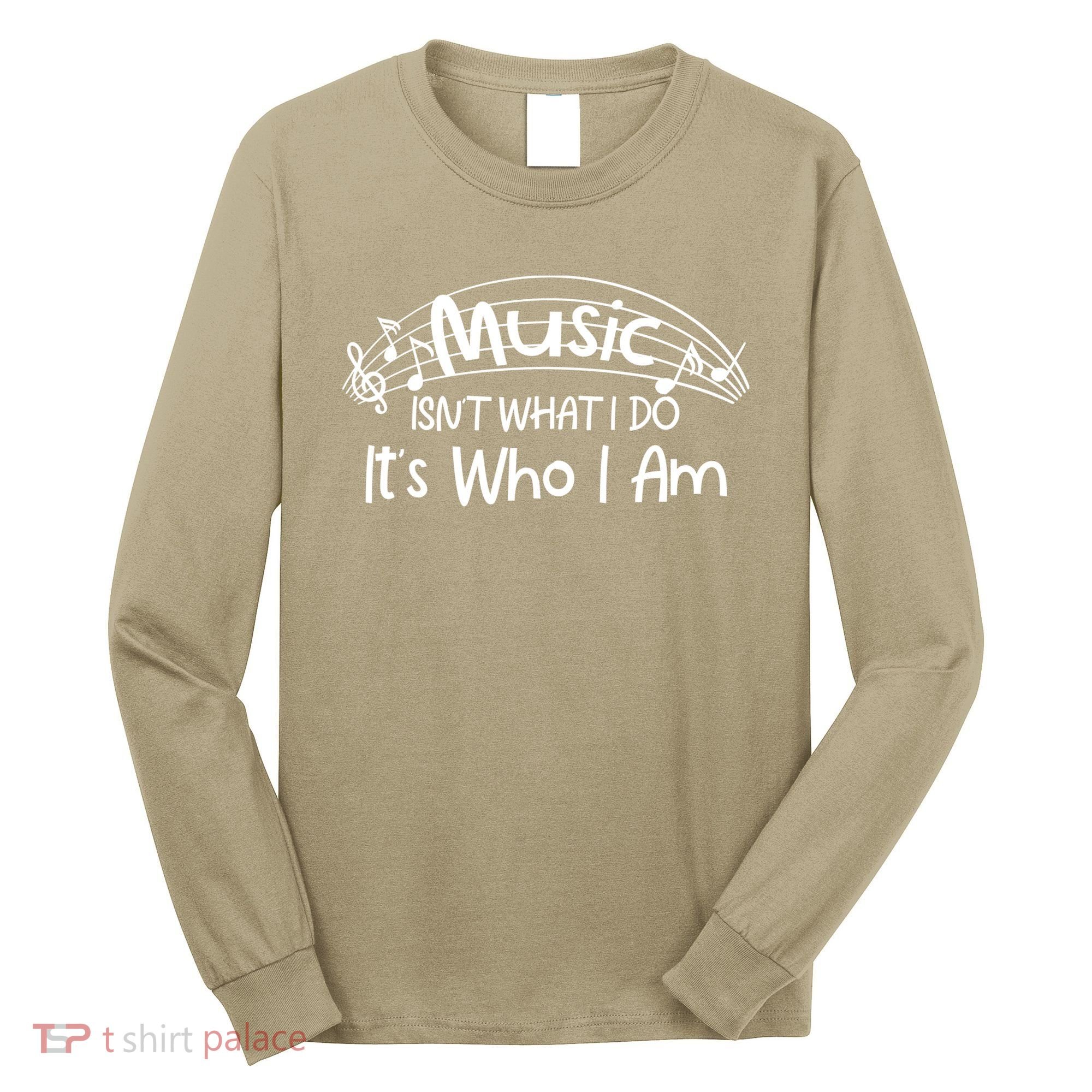 Funny Musical Notes Symbol Gift Funny Gifts For Musicians Treble Bass Gift Long Sleeve Shirt