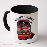 Funny Mexican No Me Ghosta Halloween Ghost Coffee Mug thumb 0