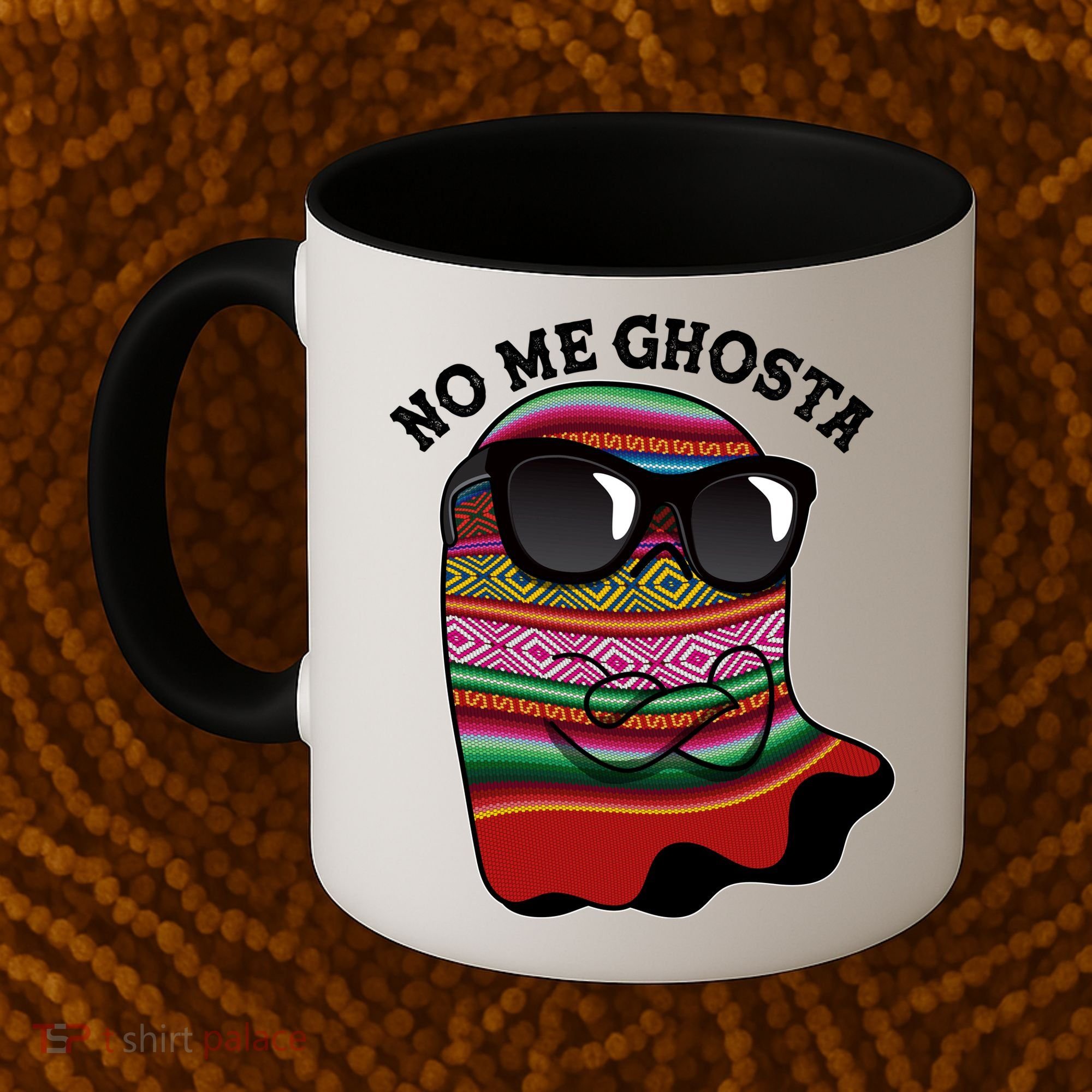 Funny Mexican No Me Ghosta Halloween Ghost Coffee Mug