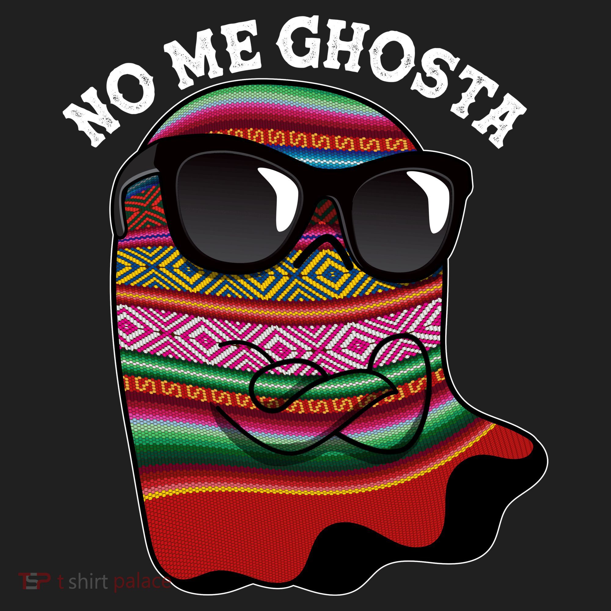 Funny Mexican No Me Ghosta Halloween Ghost Tumbler