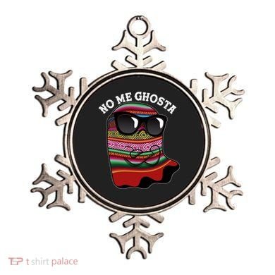 Funny Mexican No Me Ghosta Halloween Ghost Ornament