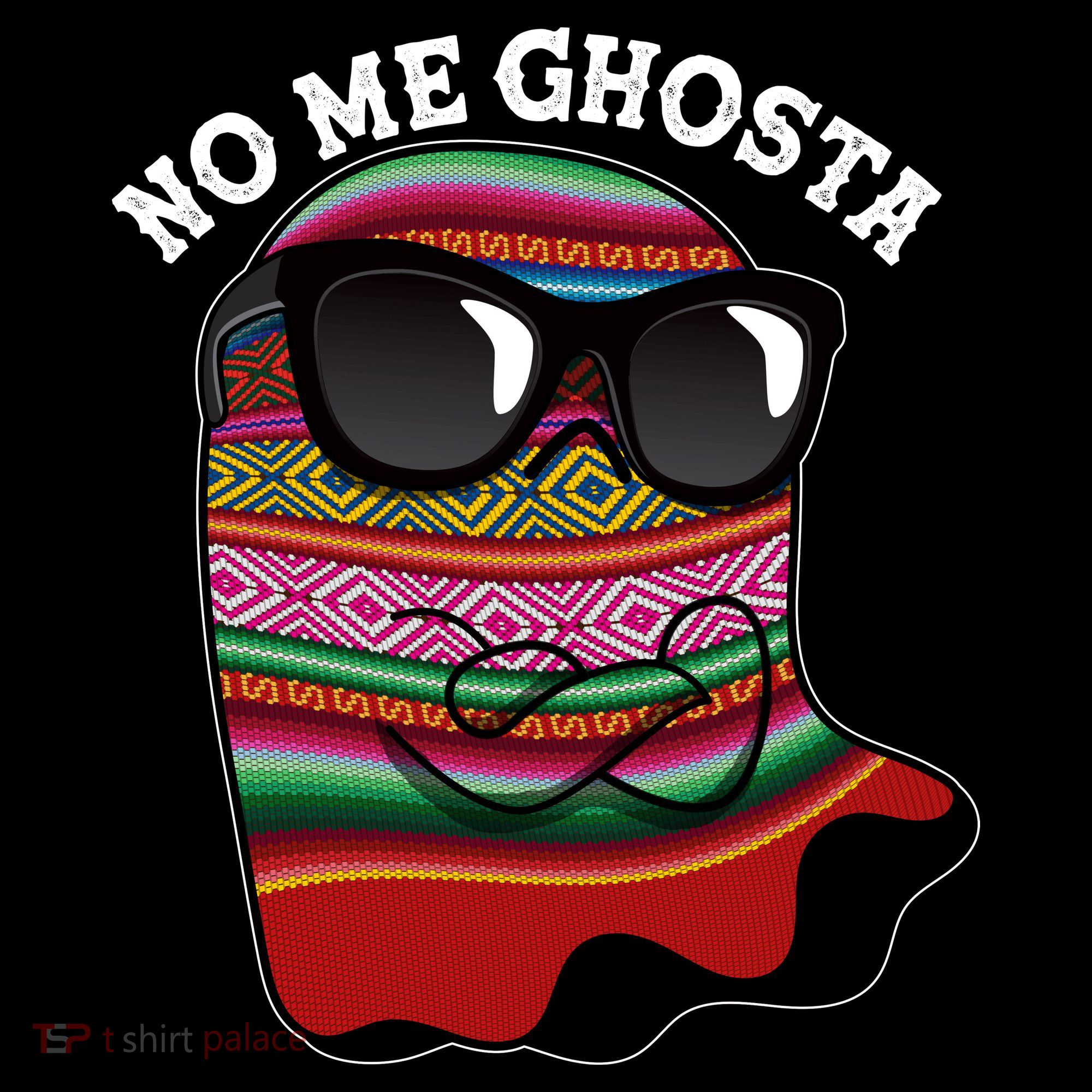 Funny Mexican No Me Ghosta Halloween Ghost Women's Tank Top