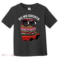 Funny Mexican No Me Ghosta Halloween Ghost Toddler T-Shirt thumb 0