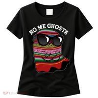 Funny Mexican No Me Ghosta Halloween Ghost Women's T-Shirt thumb 0