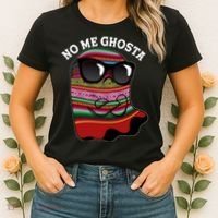 Funny Mexican No Me Ghosta Halloween Ghost Women's T-Shirt thumb 2