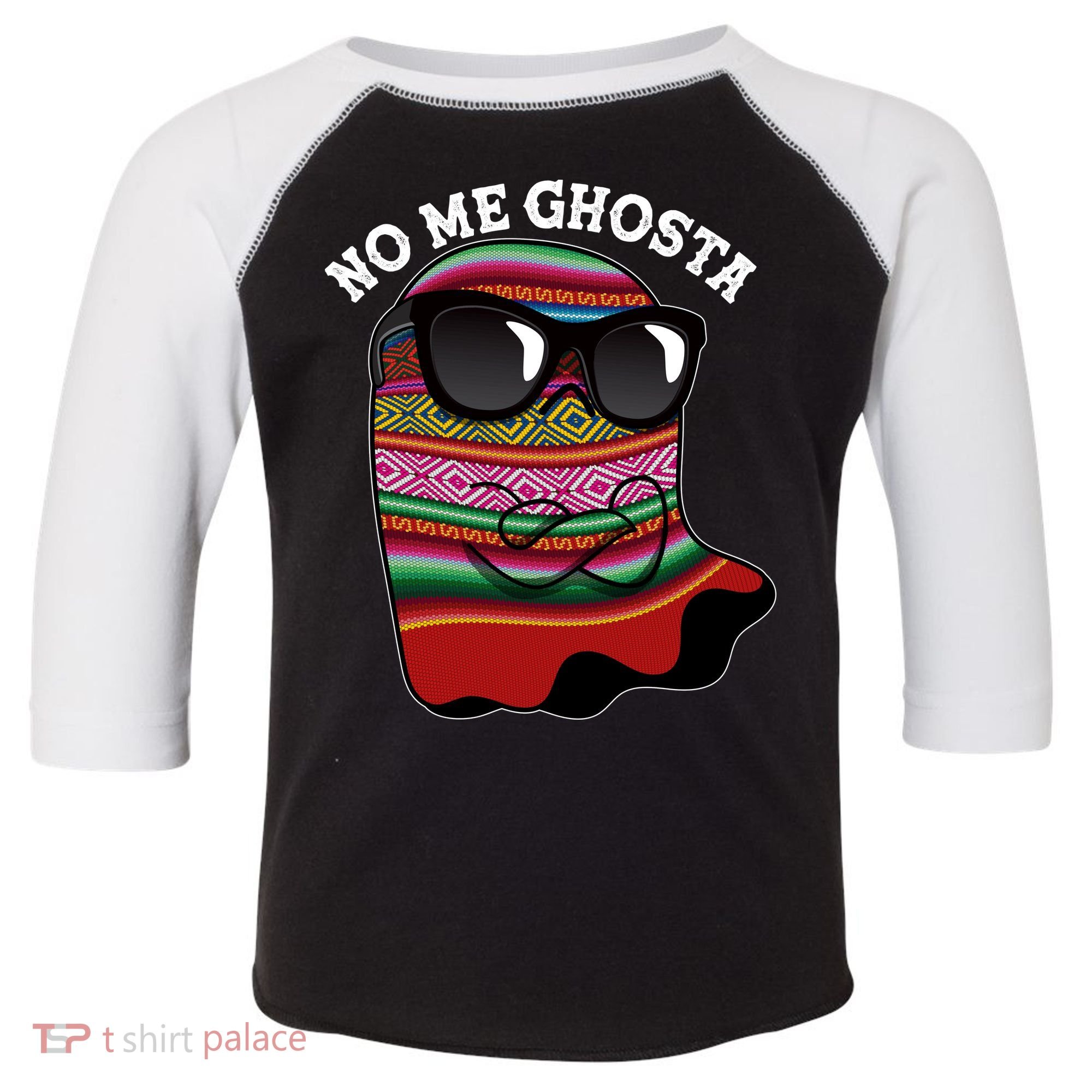 Funny Mexican No Me Ghosta Halloween Ghost Toddler Fine Jersey T-Shirt