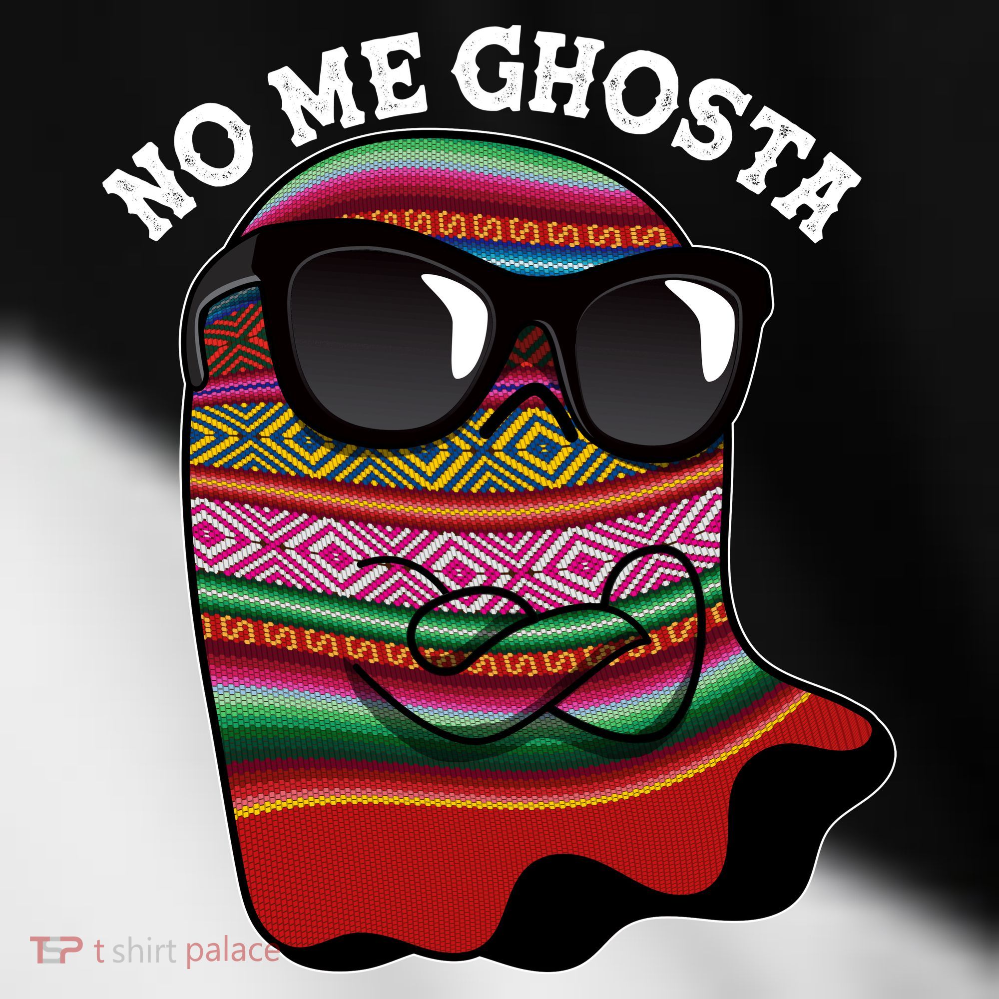 Funny Mexican No Me Ghosta Halloween Ghost Toddler Fine Jersey T-Shirt