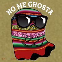 Funny Mexican No Me Ghosta Halloween Ghost Garment-Dyed Women's Muscle Tee thumb 6