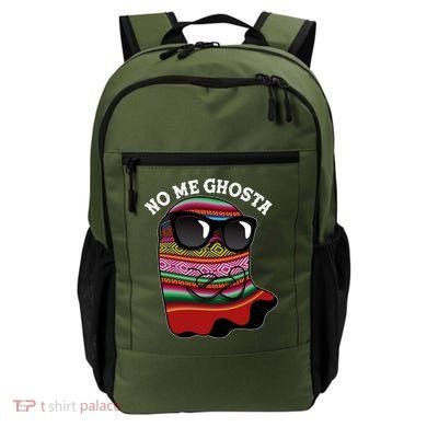 Funny Mexican No Me Ghosta Halloween Ghost Backpack