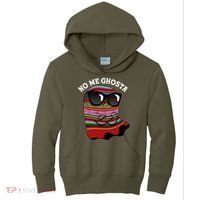Funny Mexican No Me Ghosta Halloween Ghost Kids Hoodie thumb 0