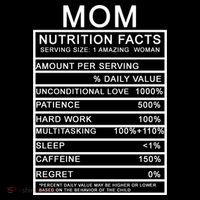 Funny Mom Nutrition Facts Bucket Hat thumb 4