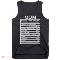Funny Mom Nutrition Facts Tank Top thumb 0