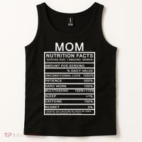 Funny Mom Nutrition Facts Tank Top thumb 2