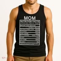 Funny Mom Nutrition Facts Tank Top thumb 3