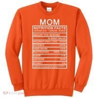 Funny Mom Nutrition Facts Sweatshirt thumb 0