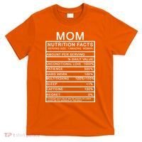Funny Mom Nutrition Facts T-Shirt thumb 0