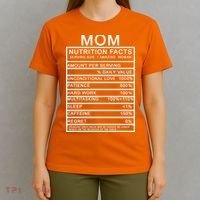 Funny Mom Nutrition Facts T-Shirt thumb 4