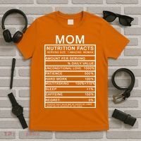 Funny Mom Nutrition Facts T-Shirt thumb 5