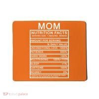 Funny Mom Nutrition Facts Mousepad thumb 0
